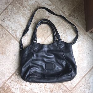 Marc by Marc Jacobs Black Leather Shoulder Bag